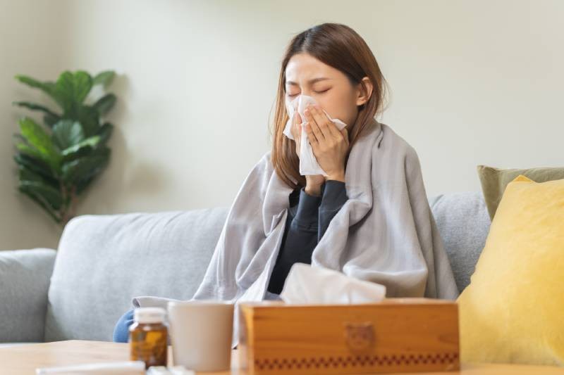 Grippe symptômes, durée, contagiosité et test Charles.co