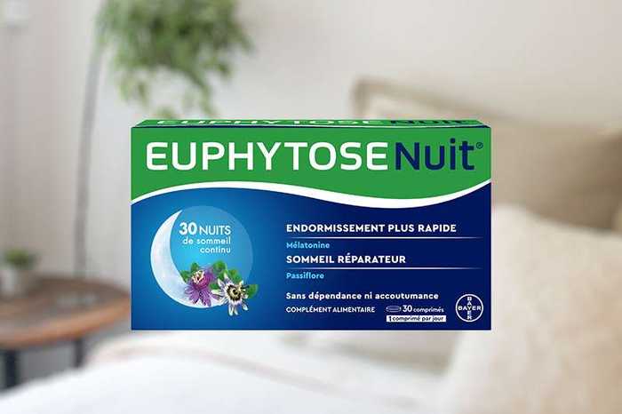 Euphytose Nuit Endormissement Et Sommeil Complément Alimentaire 20 Sachets  À Infuser